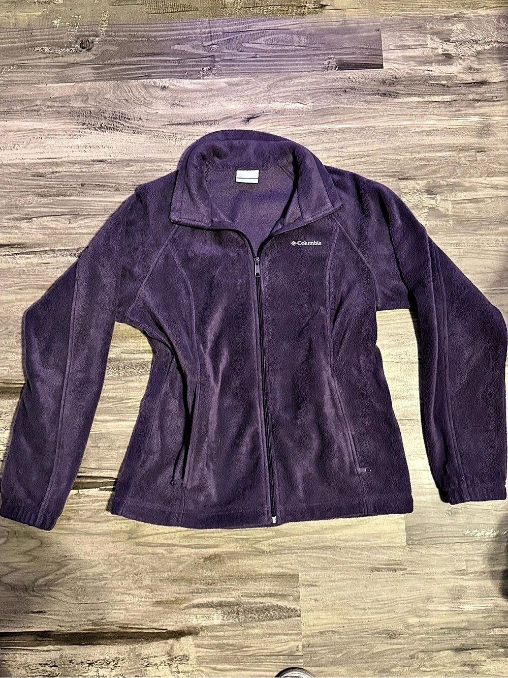 Columbia Women's Benton Springs Full Zip Fleece Jacket Purple